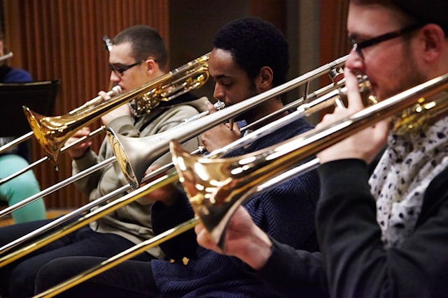 musicians performing