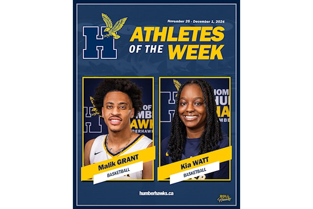 Athletes of the week dec 2