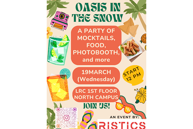 Oasis in the Snow Flyer