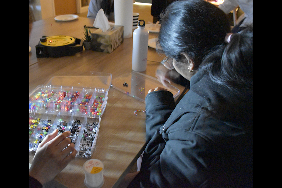 One of the activities attendees could enjoy at the event was creating charms for their phomes. Charm are accessories that are attached to your phone as a decoration.  