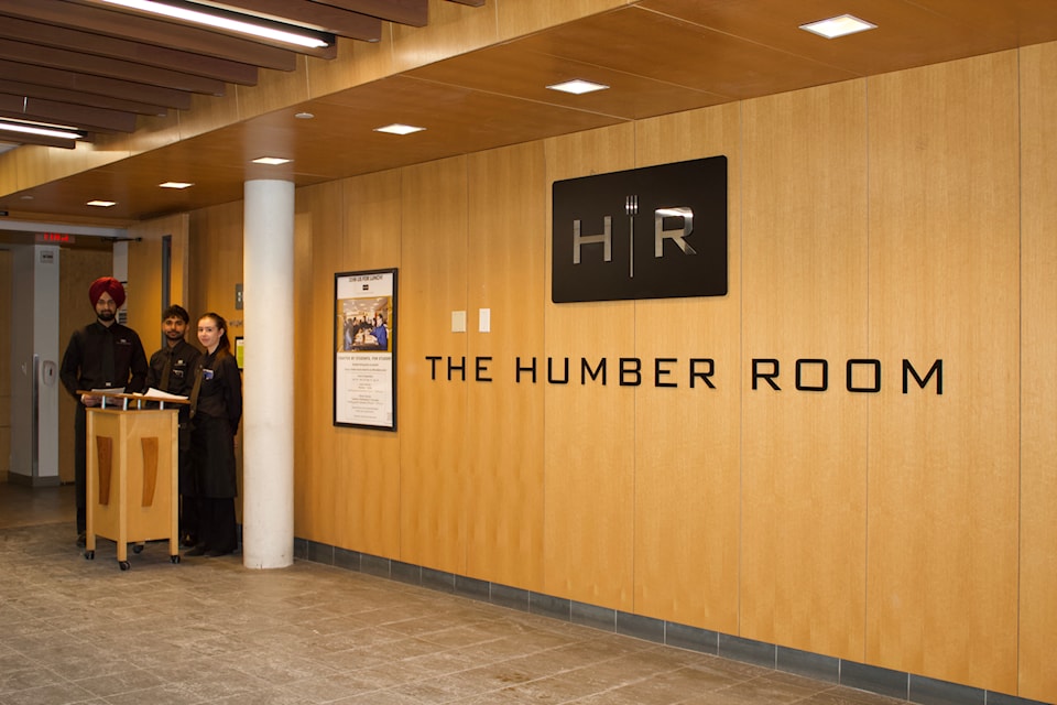 The Humber Room is located at the Humber Polytechnic North campus across from the Subway shop.