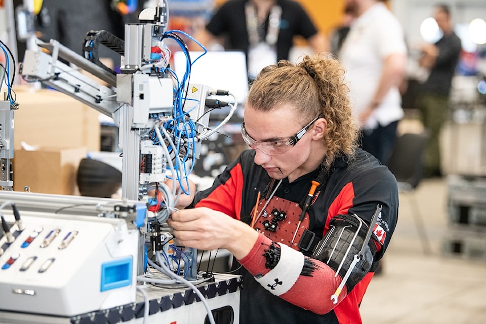 Humber student Paxton Coughlin is enrolled in the Electromechanical Engineering Technology program