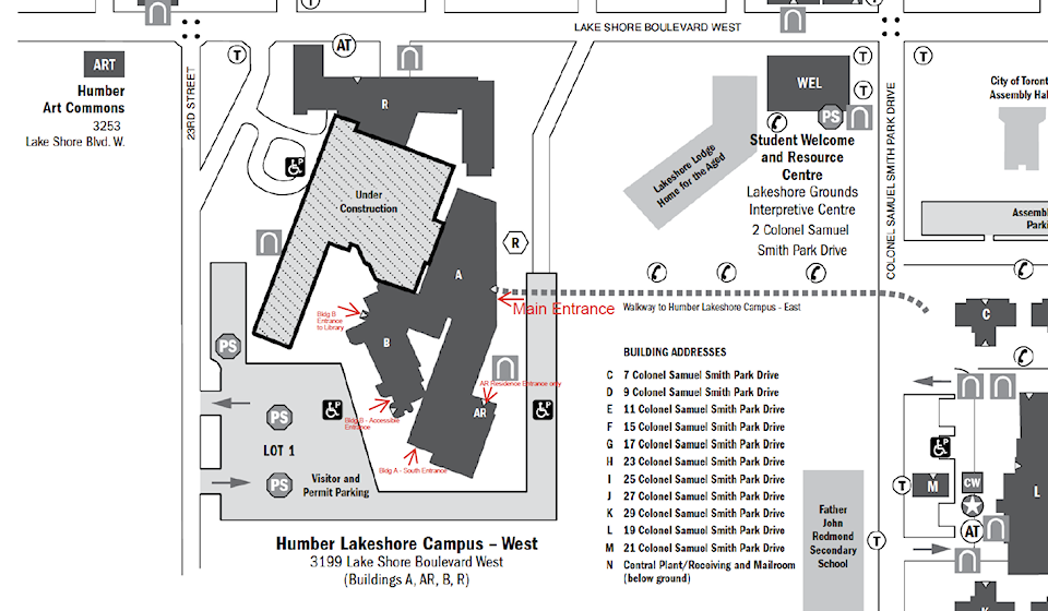 building-a-and-b-entrances-map