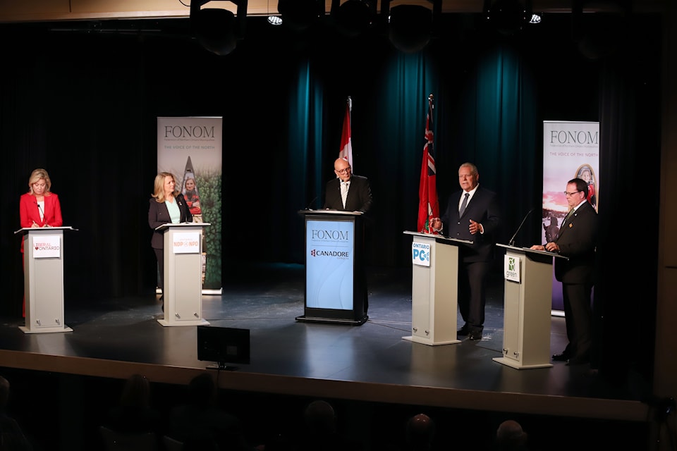 Ontario debate