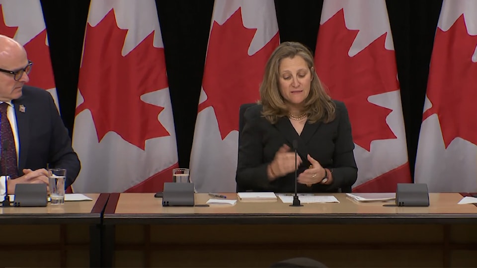 chrystia-freeland-economic-update