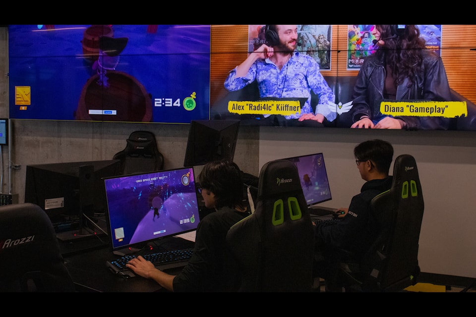 Student-designed video game demoed by esports team