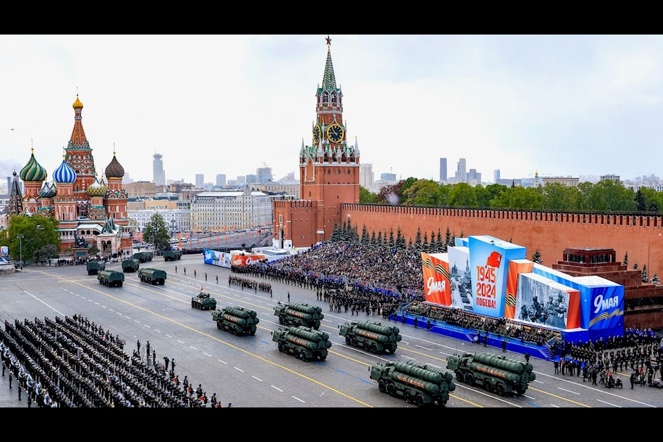 The military parade to mark the 79th anniversary of victory in what the Russians call the Great Patriotic War.