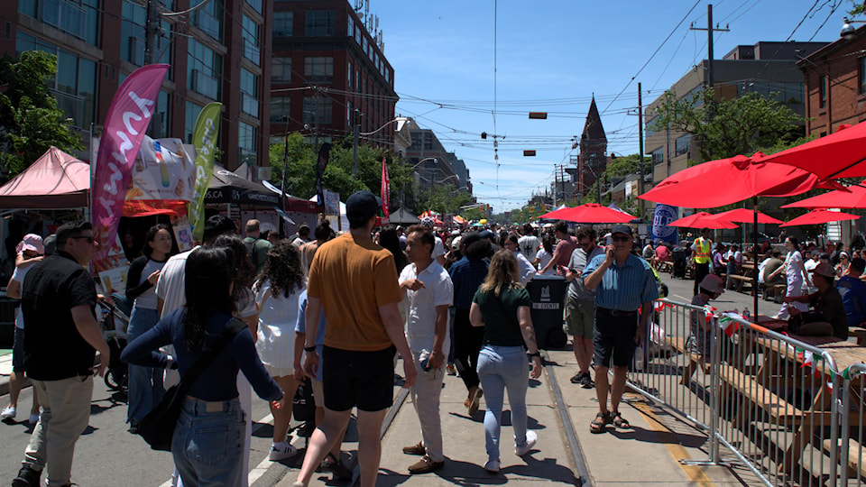 thousands-of-people-attended-the-taste-of-italy-in-torontos-little-italy-to-experience-italian-food-music-and-culture